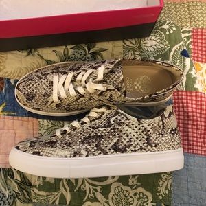 Vince Camuto Karshey Snakeskin Sneakers